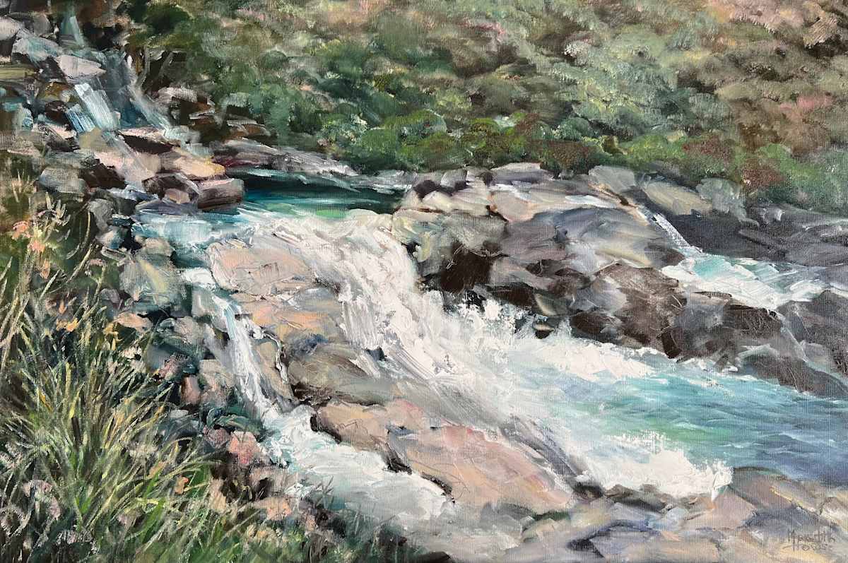 Skye Fairy Pool by Meredith Howse Art, Image 1.