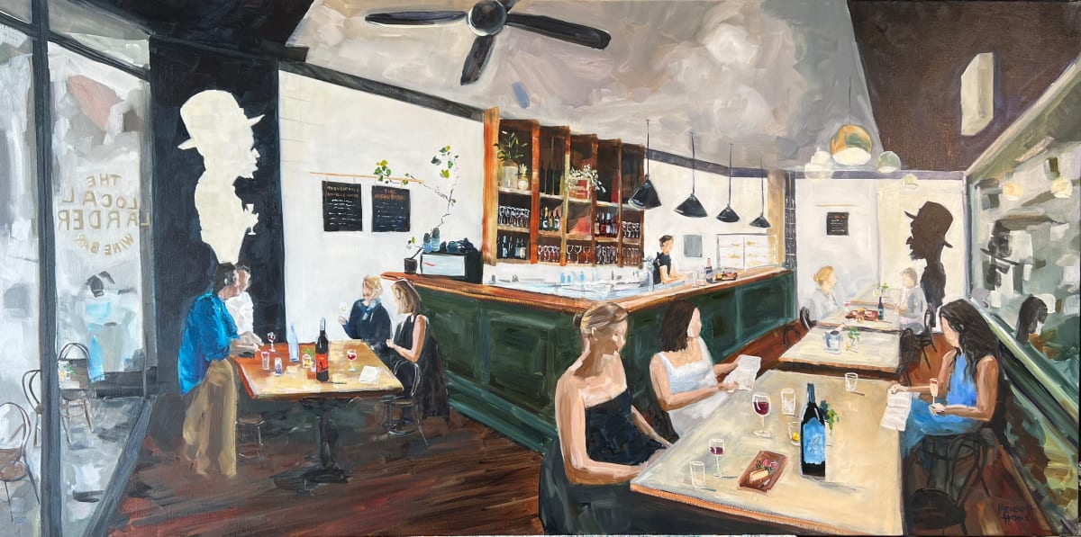 The Local Larder and Wine Bar by Meredith Howse Art 