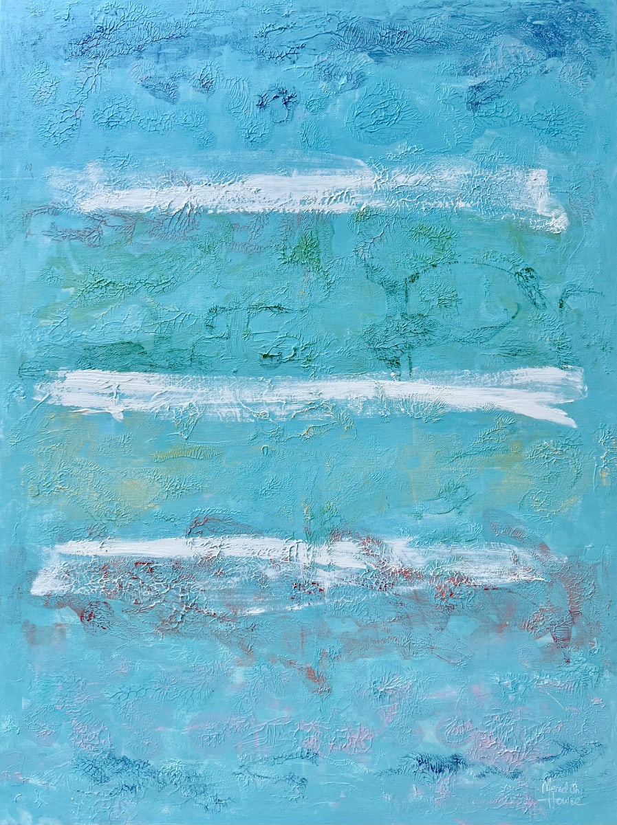 Three and Sea by Meredith Howse Art 