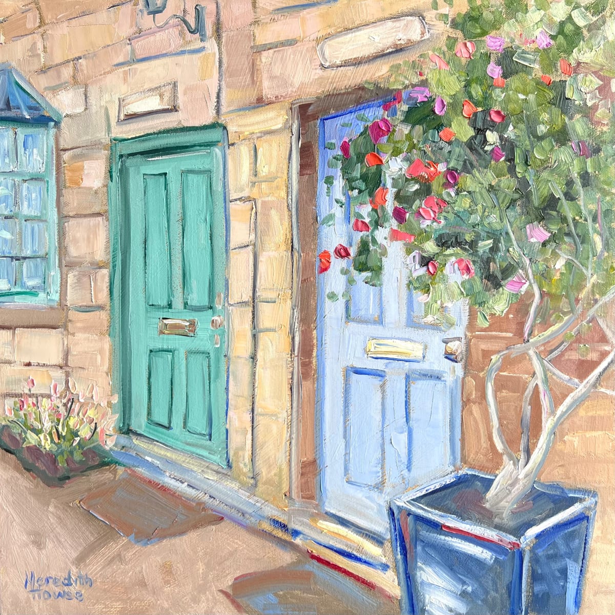 Two Doors Down by Meredith Howse Art 