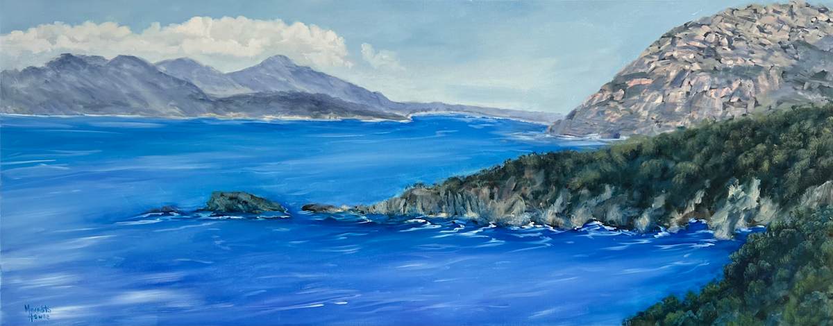 Wineglass Bay by Meredith Howse Art 