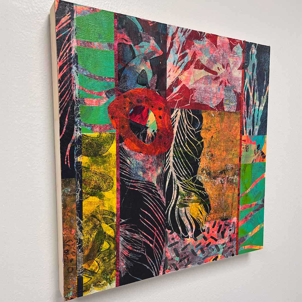 Abstract Square - botanical by Susan Clifton, Image 1.