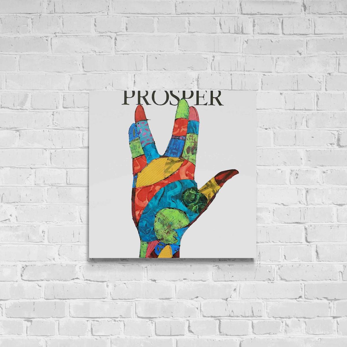 Prosper Collage by Susan Clifton 