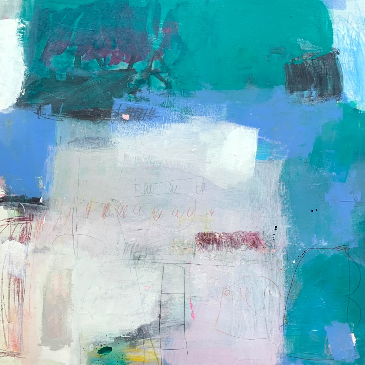 Sequestering Sapphire by Laurie Kwo  Image: Sequestering Sapphire