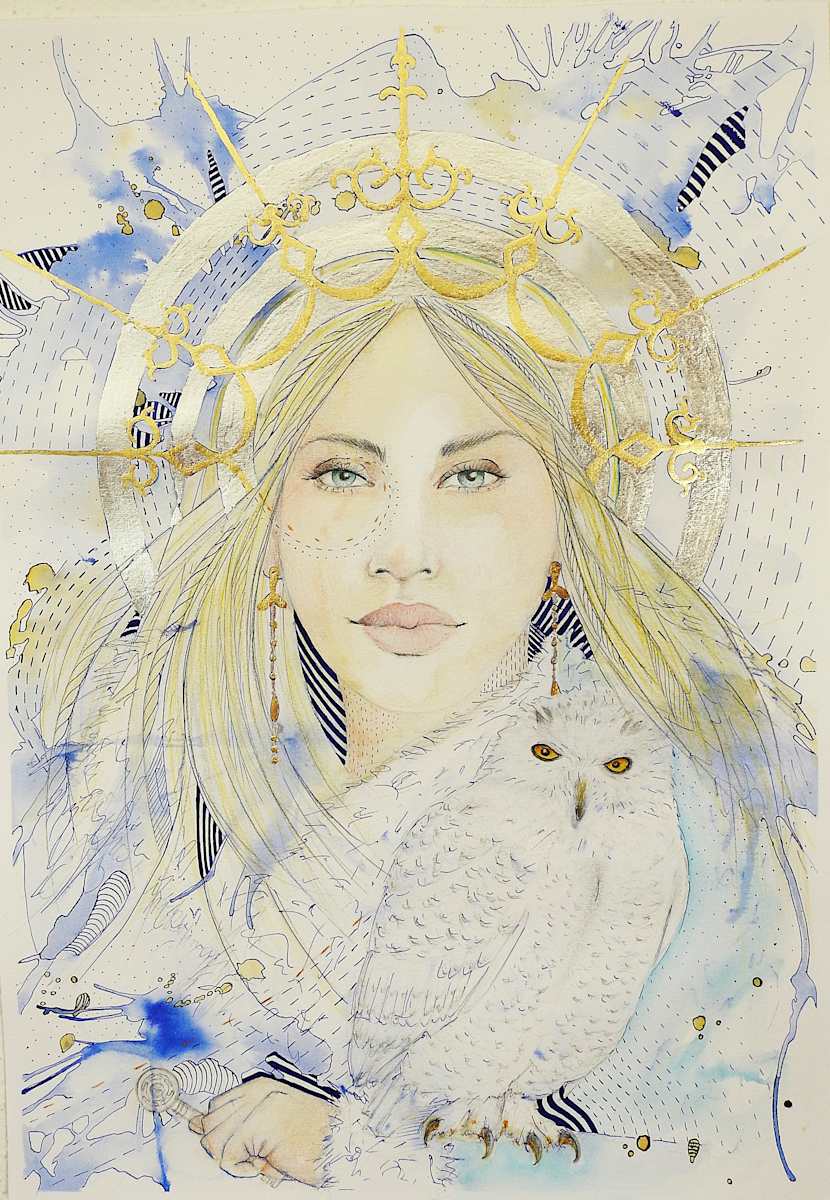 Snow Queen by Sabina Čanić  Image: Snow Queen / Snježna kraljica