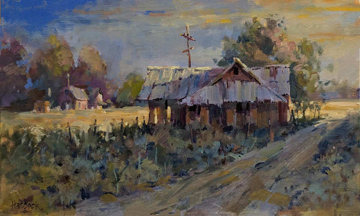 Sierra Foothills Ranch by Bruce Hancock 