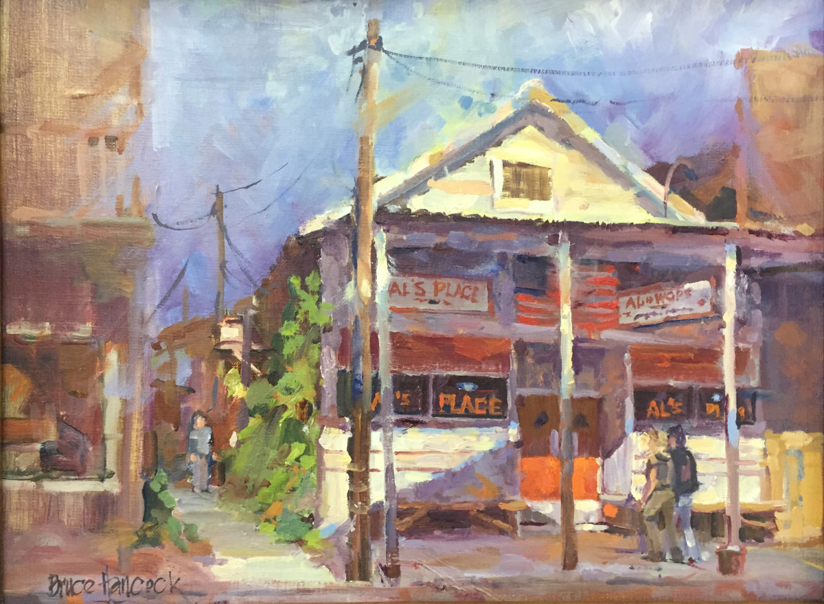 Al's Place, Locke California by Bruce Hancock 