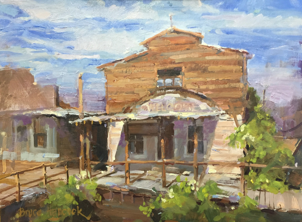 The Star Theatre, Locke California by Bruce Hancock 