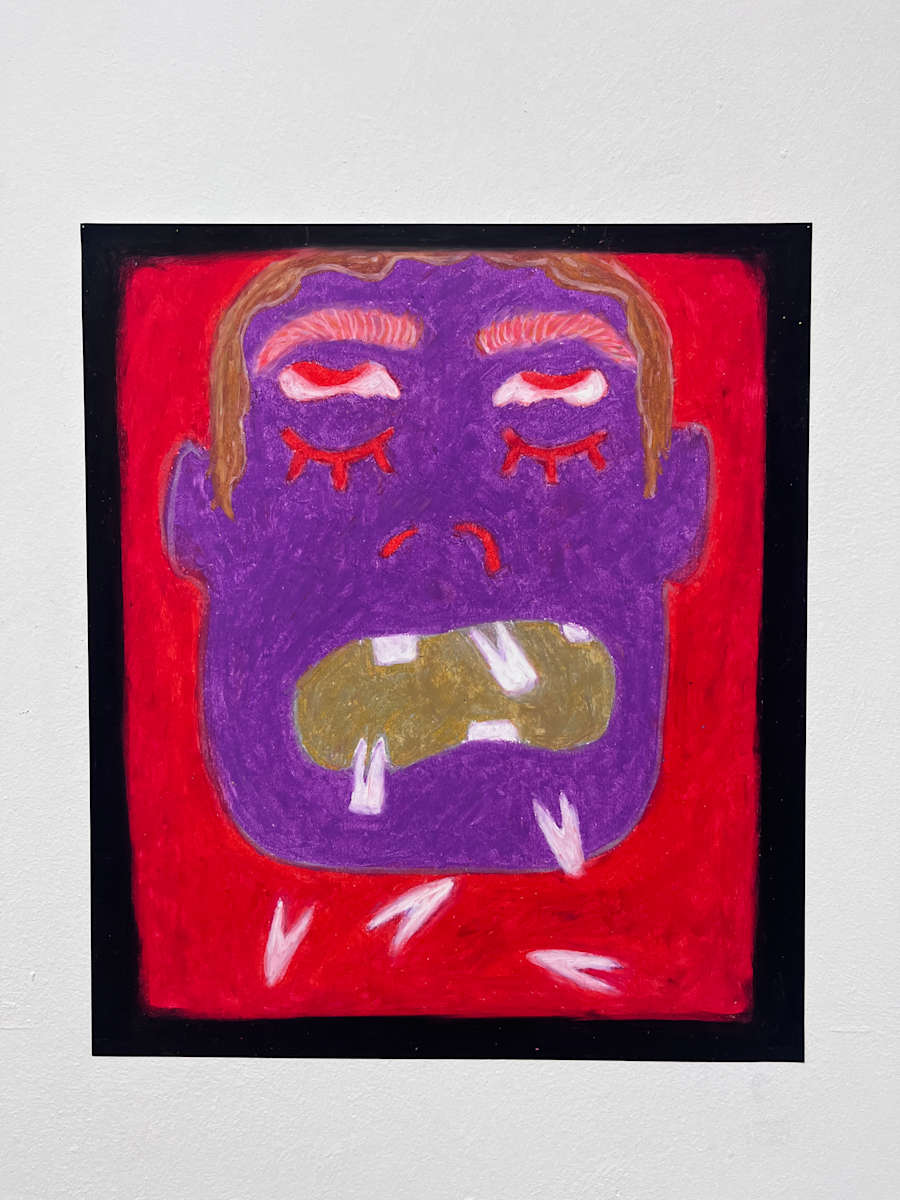 Untenable Structures (Portrait Aura) (Red Loose Teeth) by Carmel Dor, Image 14.