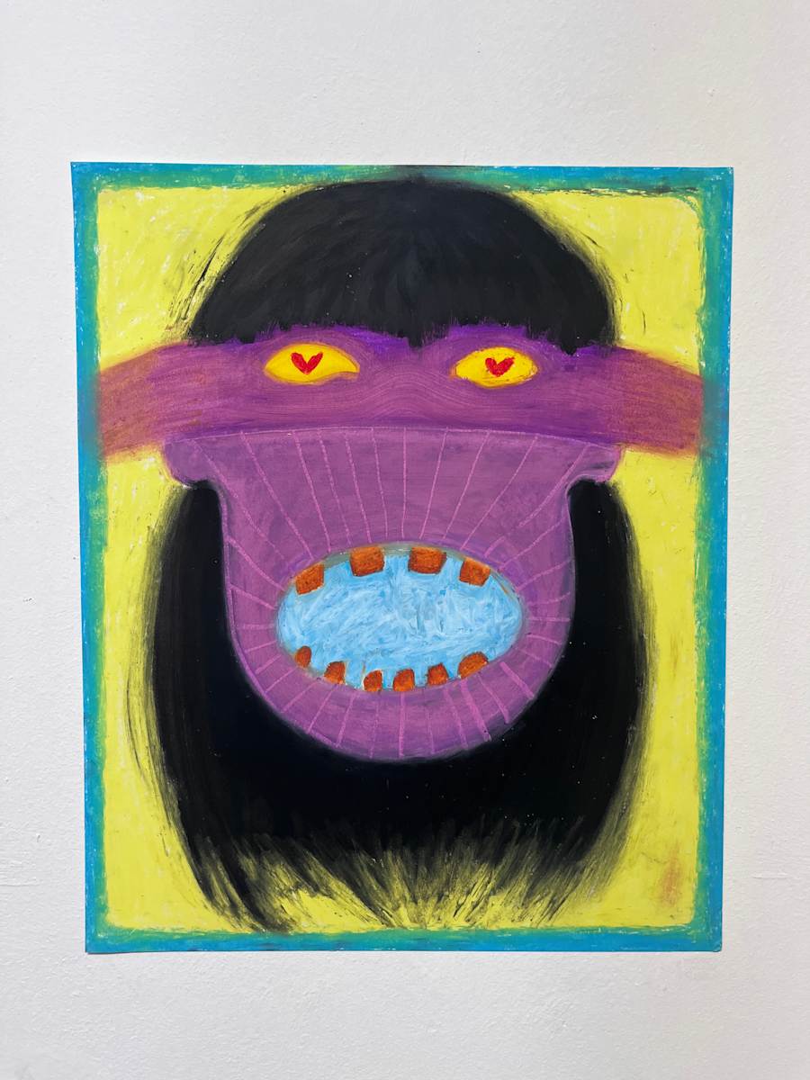 Untenable Structures (Portrait Aura) (Large Yellow Scream) by Carmel Dor, Image 10.