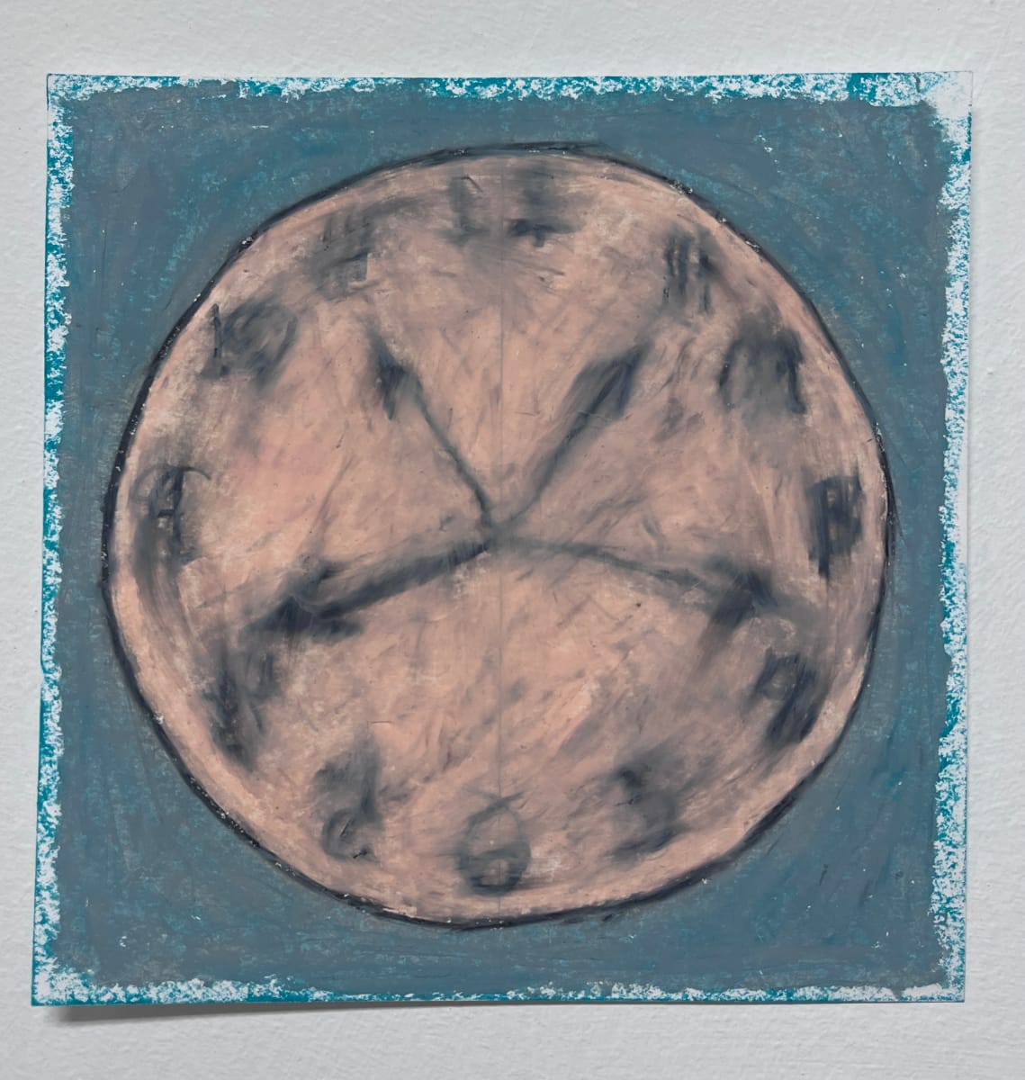 Clock (Mirror Blur) by Carmel Dor 