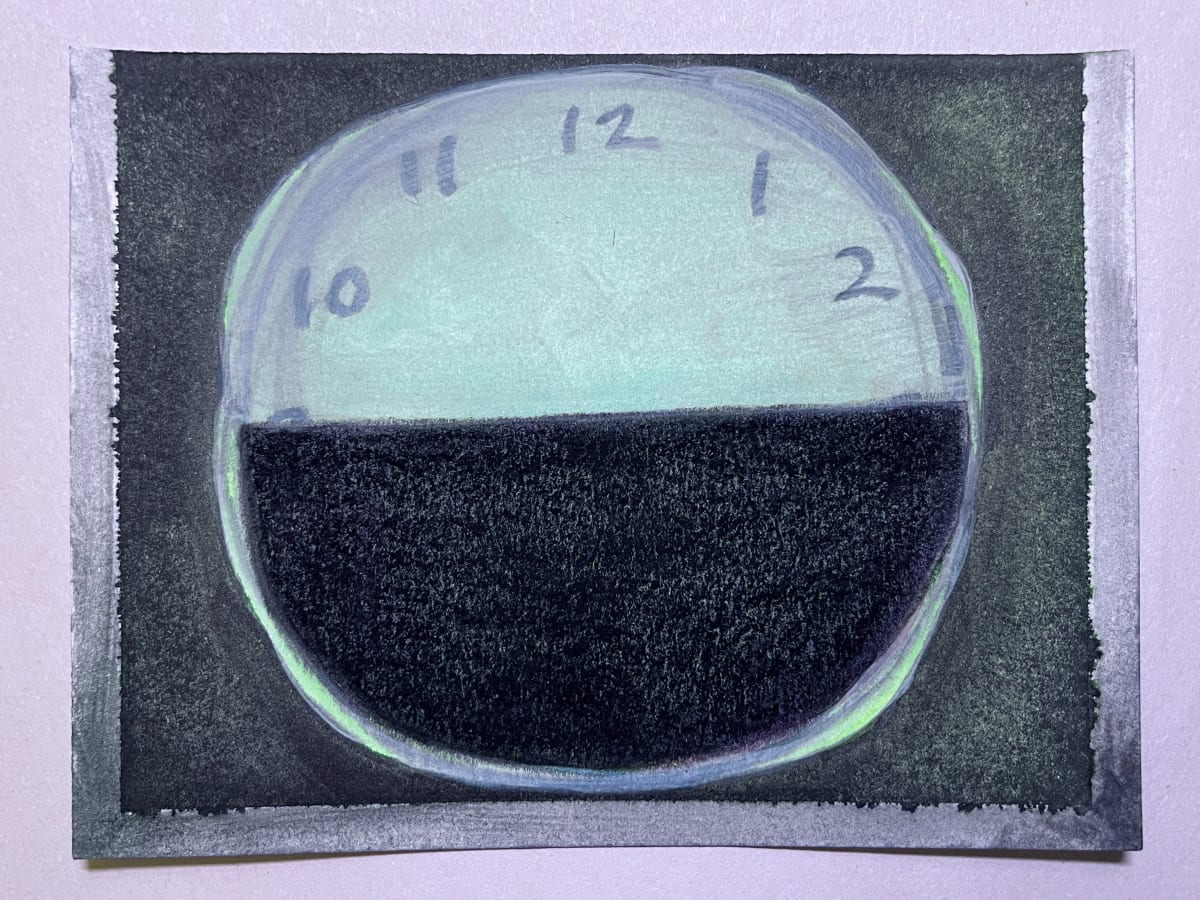 Drowned Clock (Study 3) by Carmel Dor 