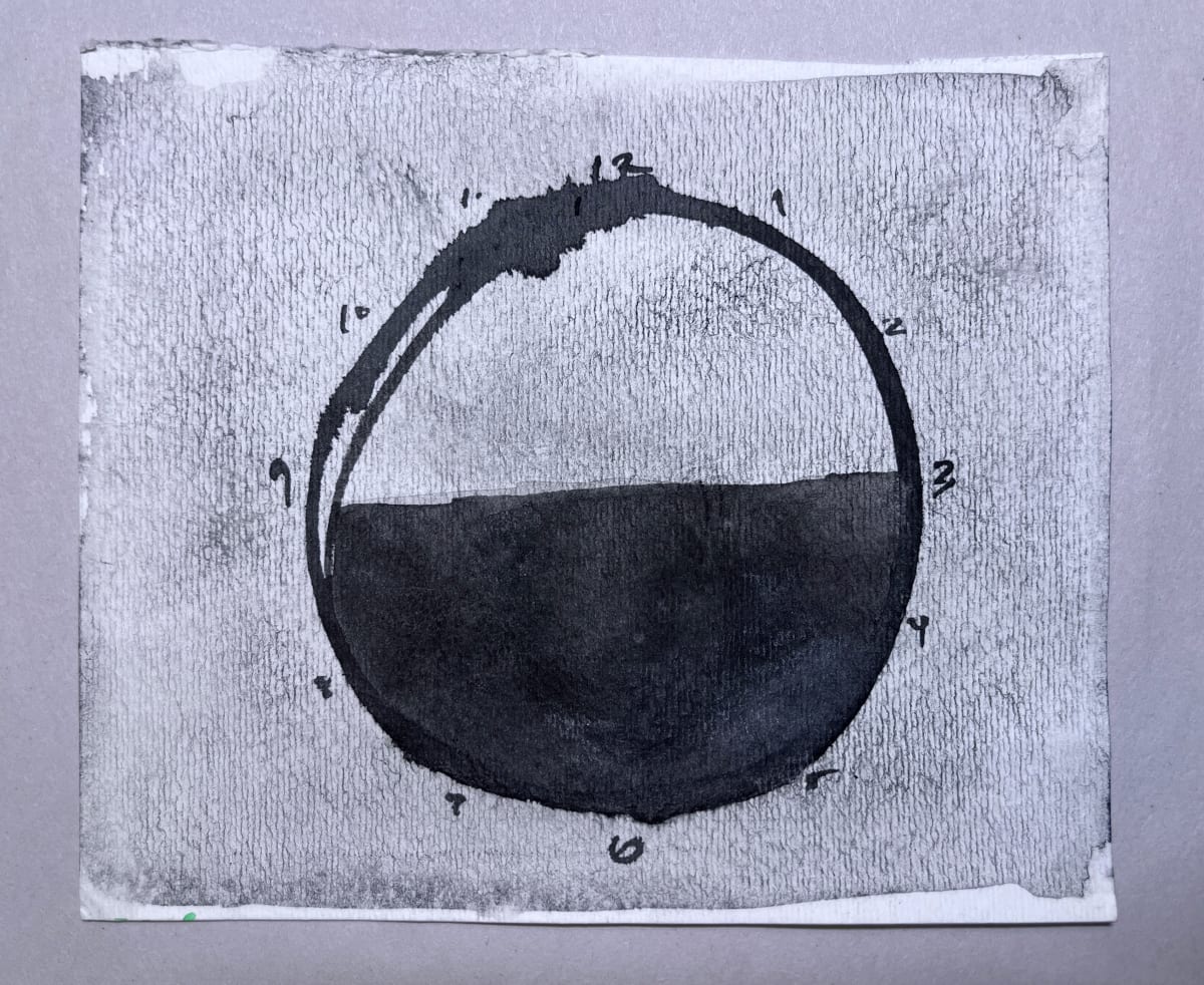 Drowned Clock (Study 1) by Carmel Dor 