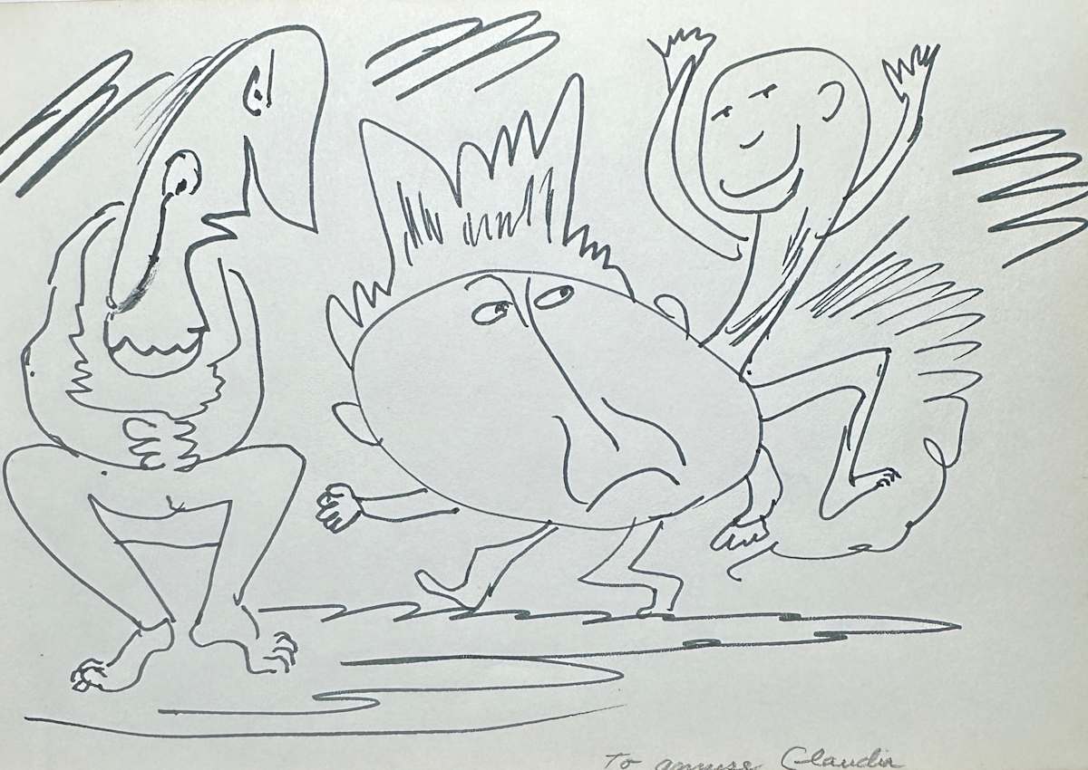 "To Amuse Claudia" by Fred Shane, Image 1.