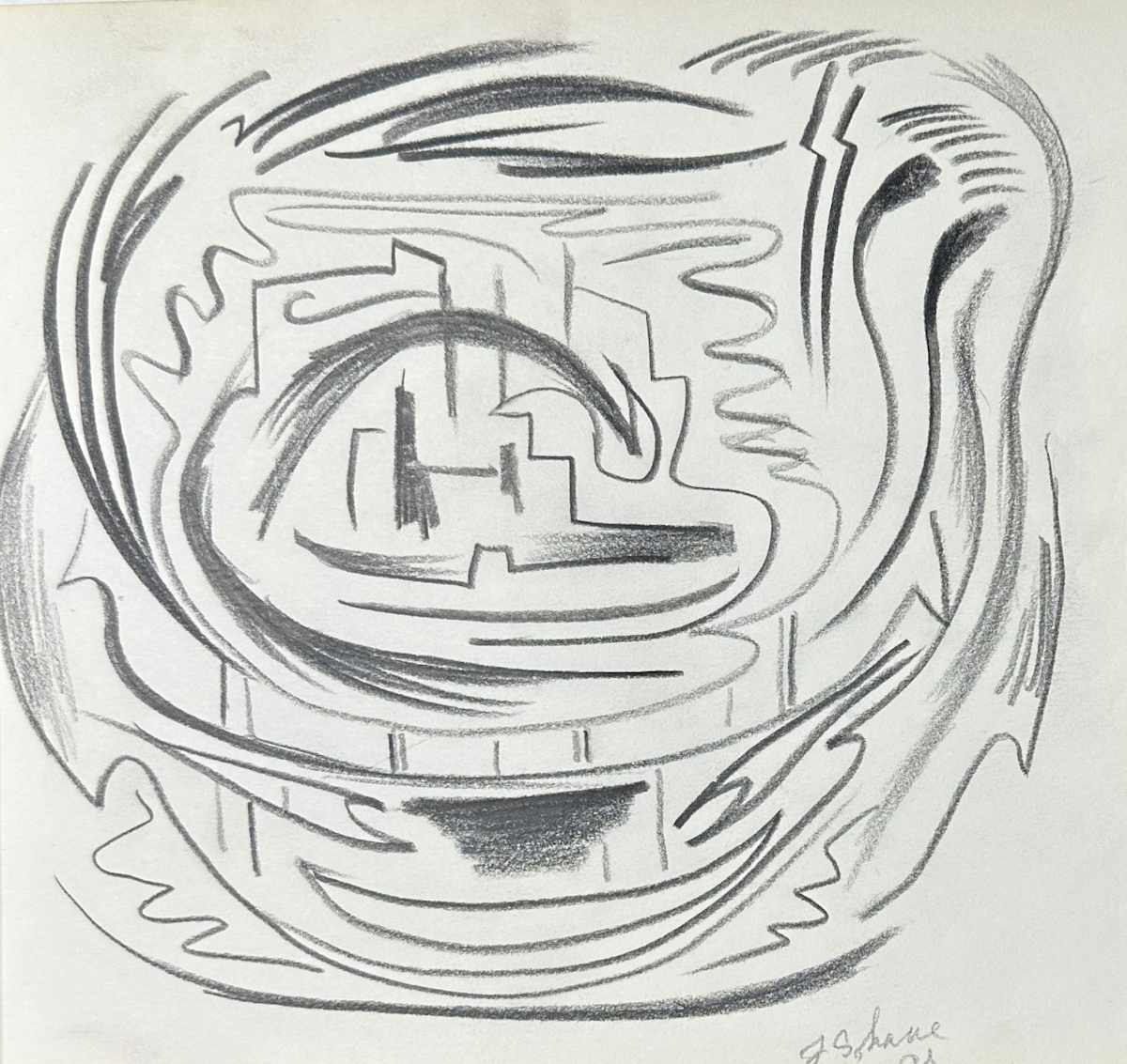 "Angular Doodle" named by CLL by Fred Shane, Image 1.