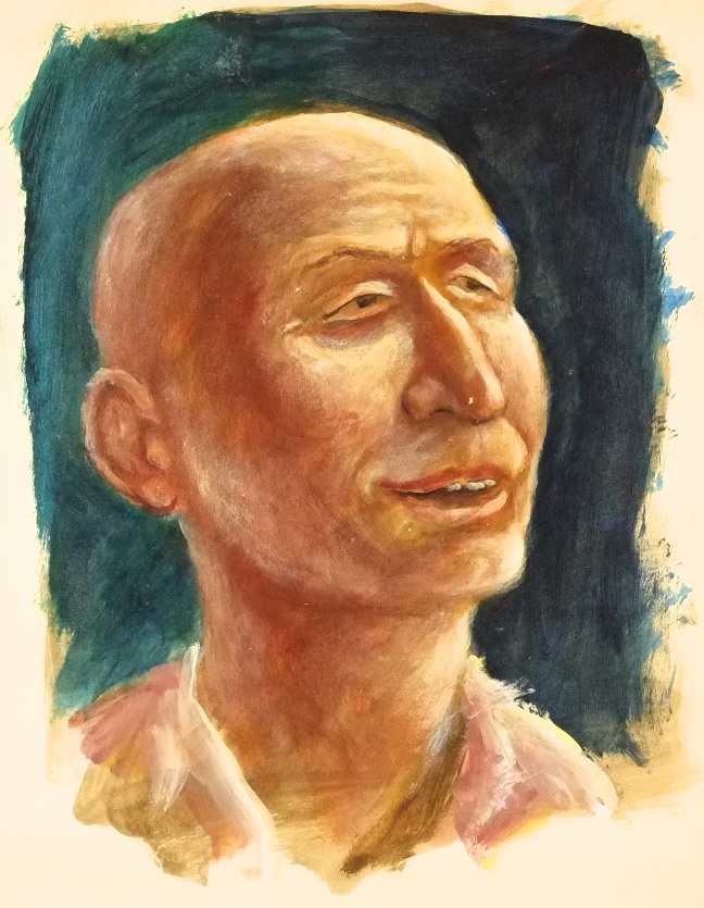"Bemused Man" by Fred Shane, Image 1.