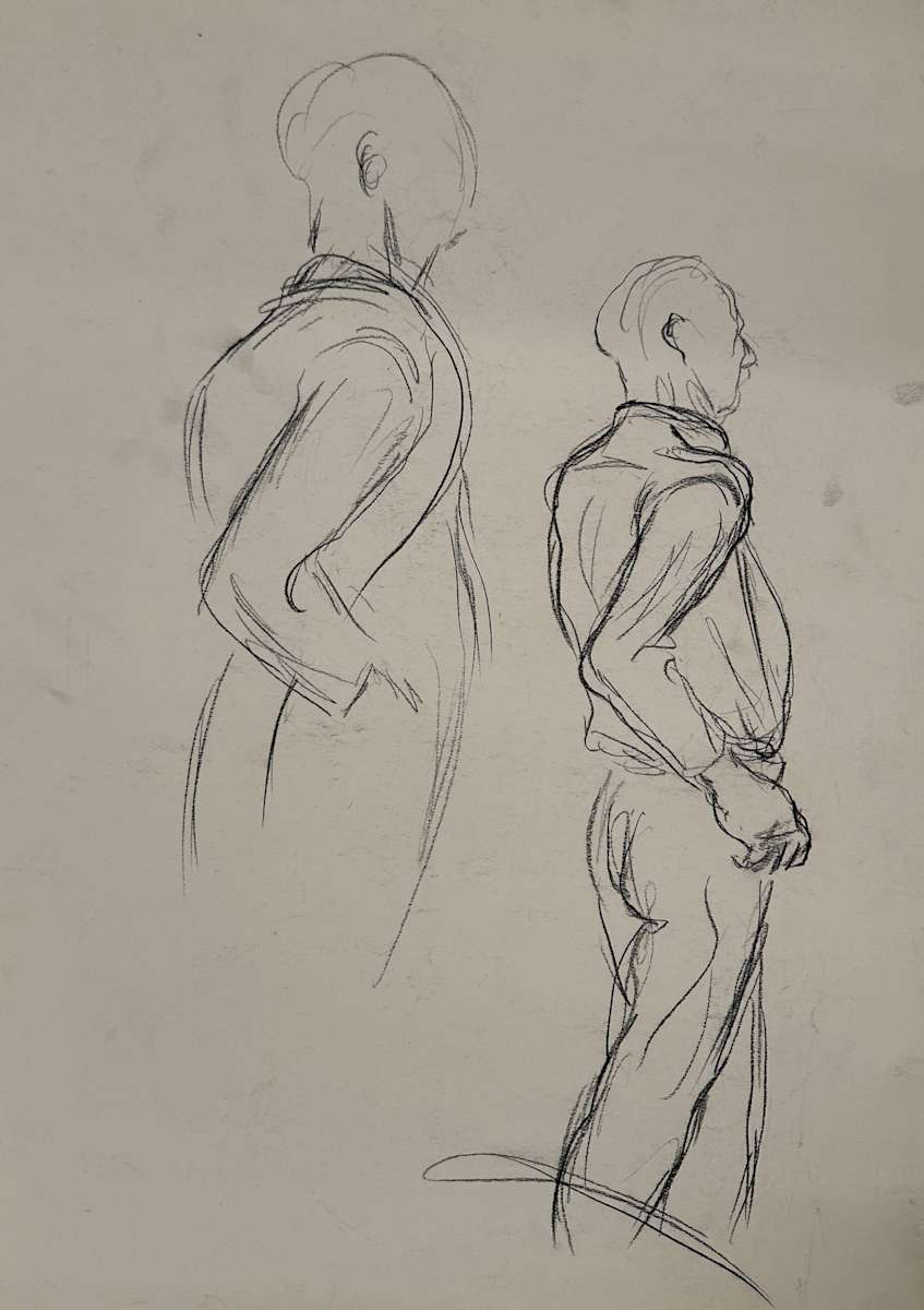 "Quantrill's Raid: Man Taken Prisoner" named by CLL by Fred Shane, Image 1.