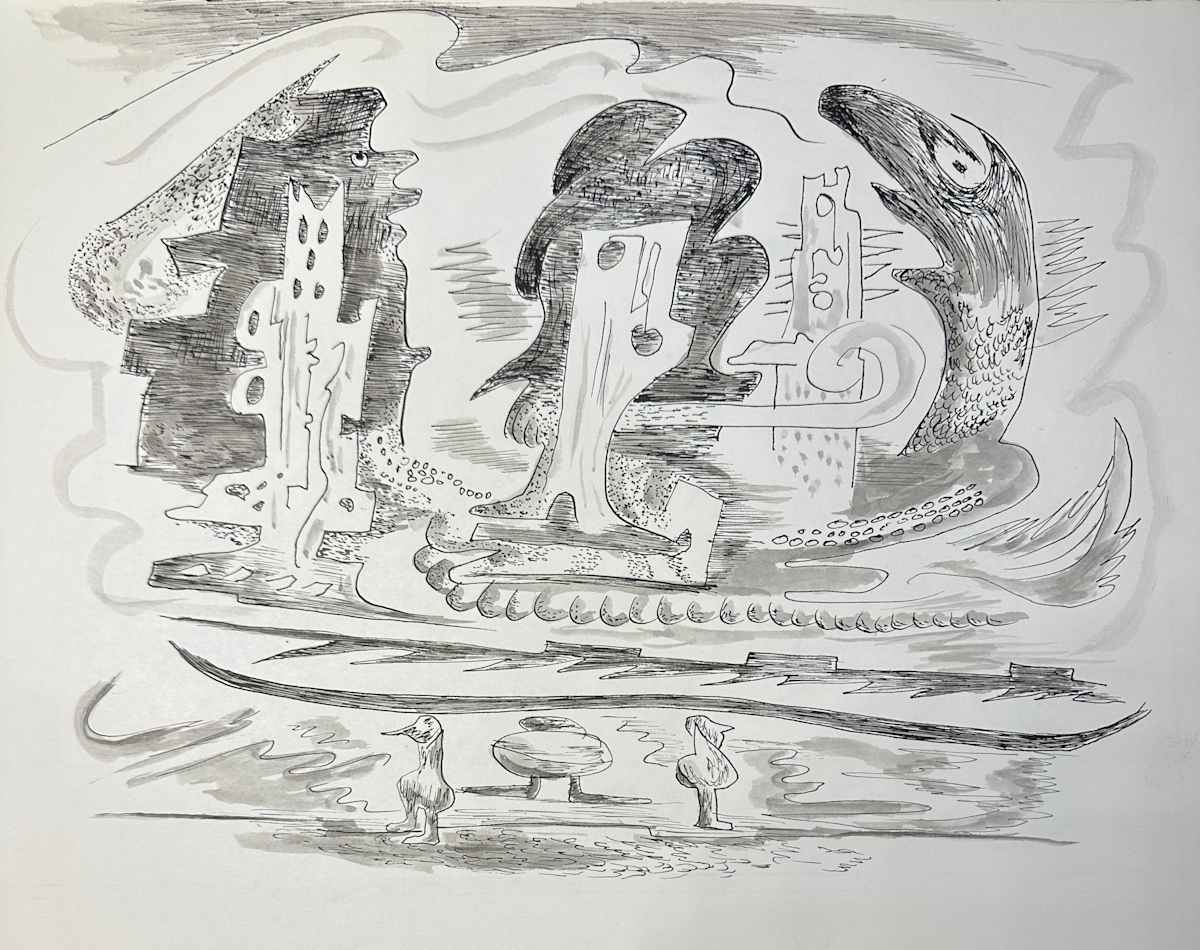 "Abstract Landscape" named by CLL by Fred Shane, Image 1.