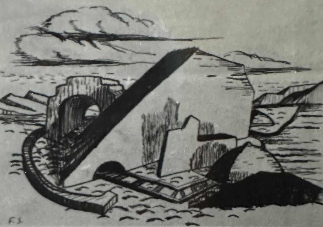 "Abstract: Landscape" named by CLL by Fred Shane, Image 1.
