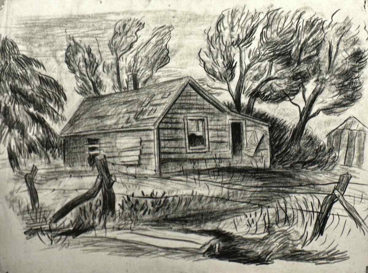 "Decrepit House" named by CLL by Fred Shane, Image 1.