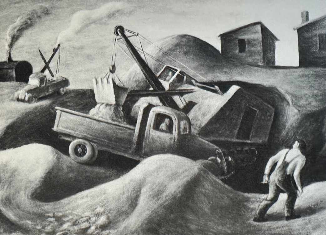 "Excavation" by Fred Shane, Image 1.