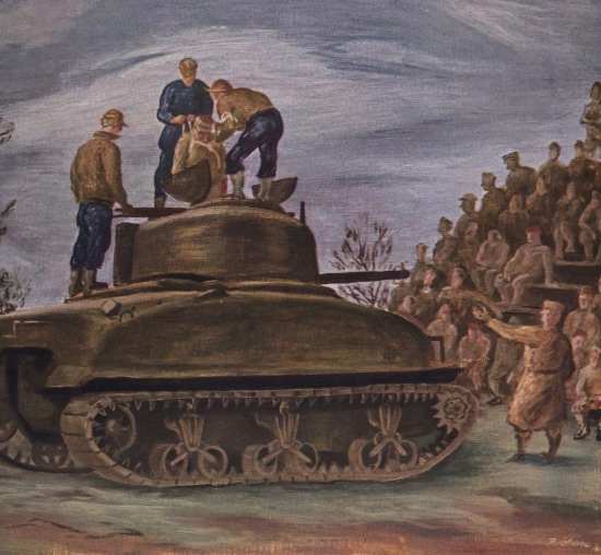 "War - Steel Coffin" by Fred Shane, Image 1.