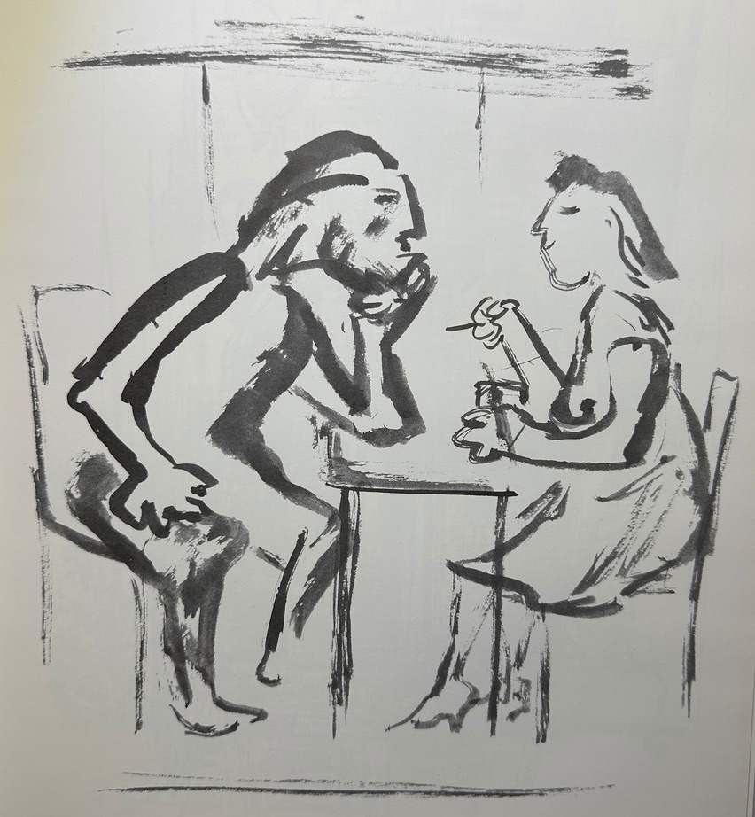 "Contemplation" by Fred Shane, Image 1.