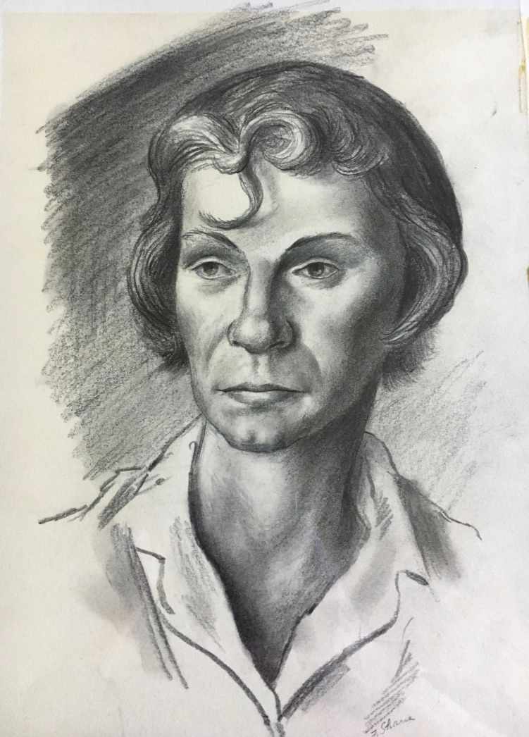"Portrait: Mrs. Andreas Groteswold" by Fred Shane, Image 1.