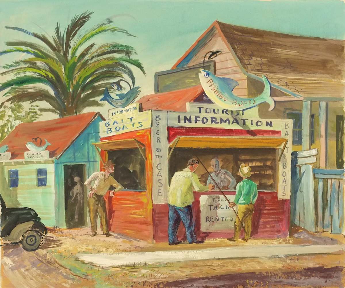"Santa Monica Bait Shack" by Fred Shane, Image 1.