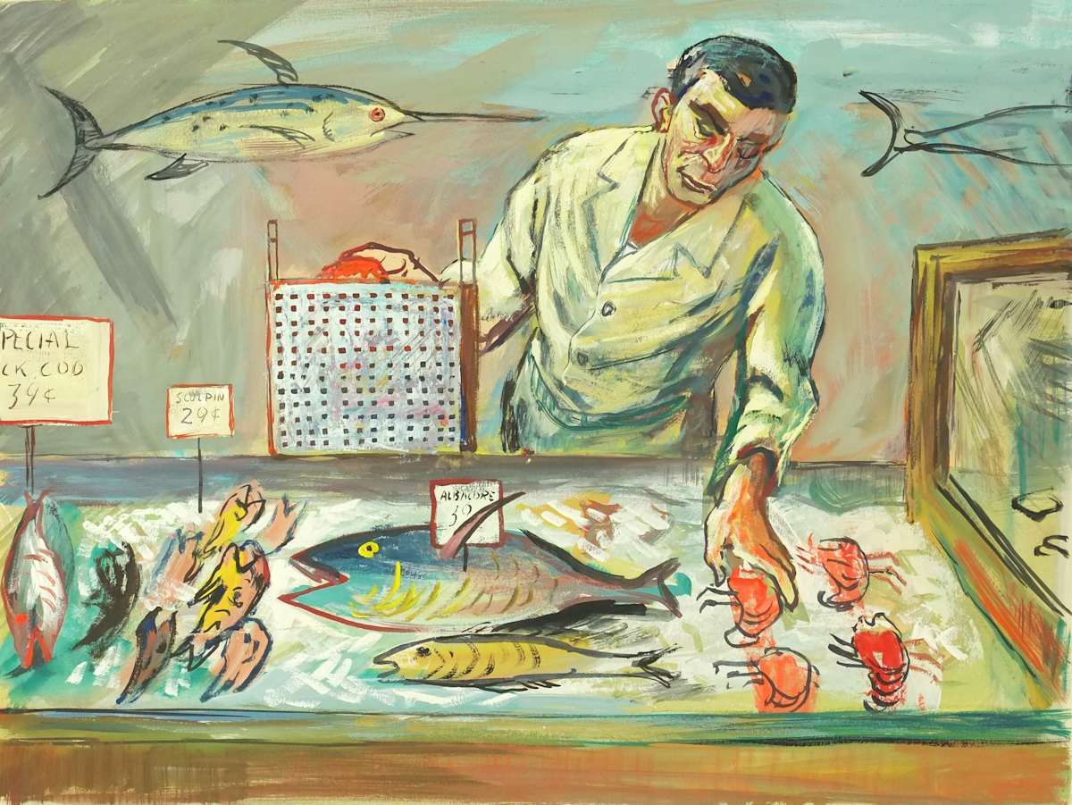 "Fish Market" named PML by Fred Shane, Image 1.