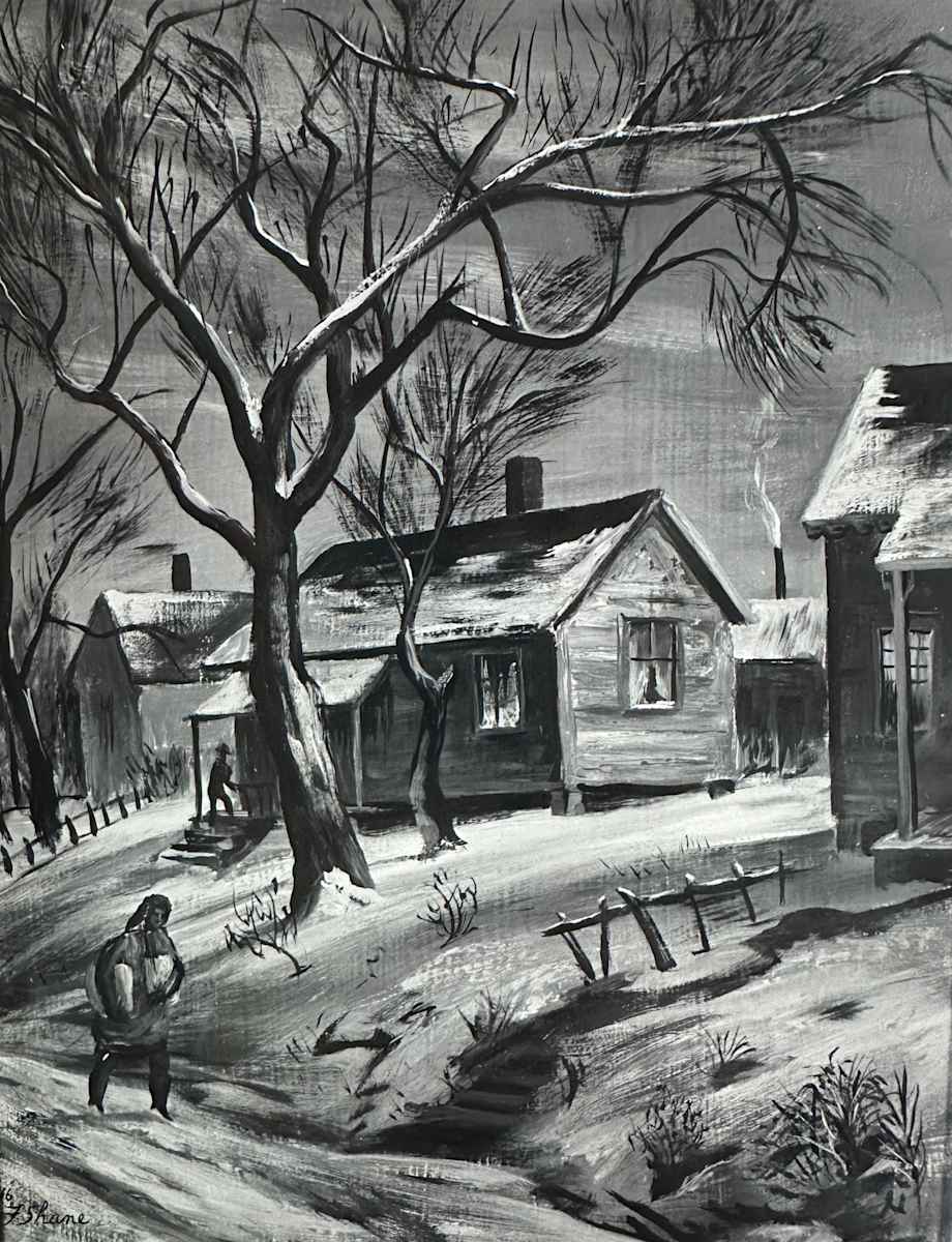 "Winter Evening" by Fred Shane, Image 1.