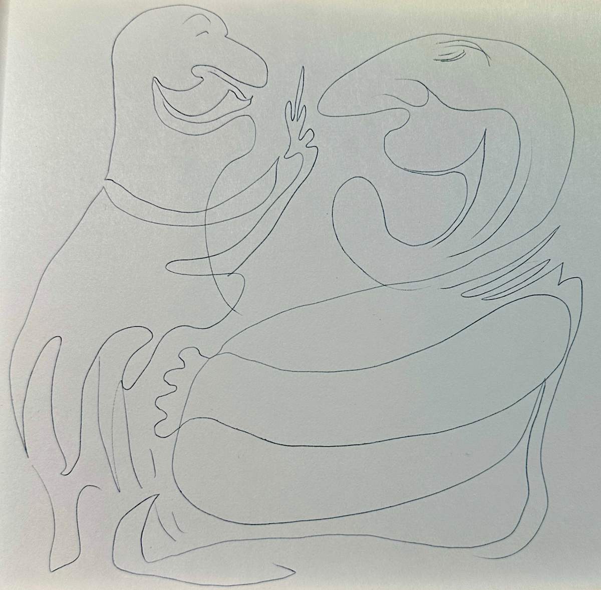 "Good Joke, A, Doodle" named by CLL by Fred Shane, Image 1.