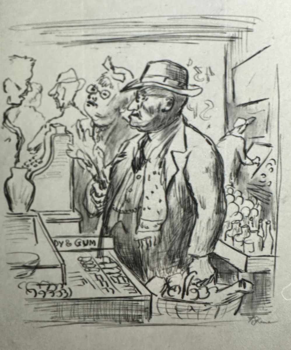 "Grocery Store Checkout, The" by Fred Shane, Image 1.