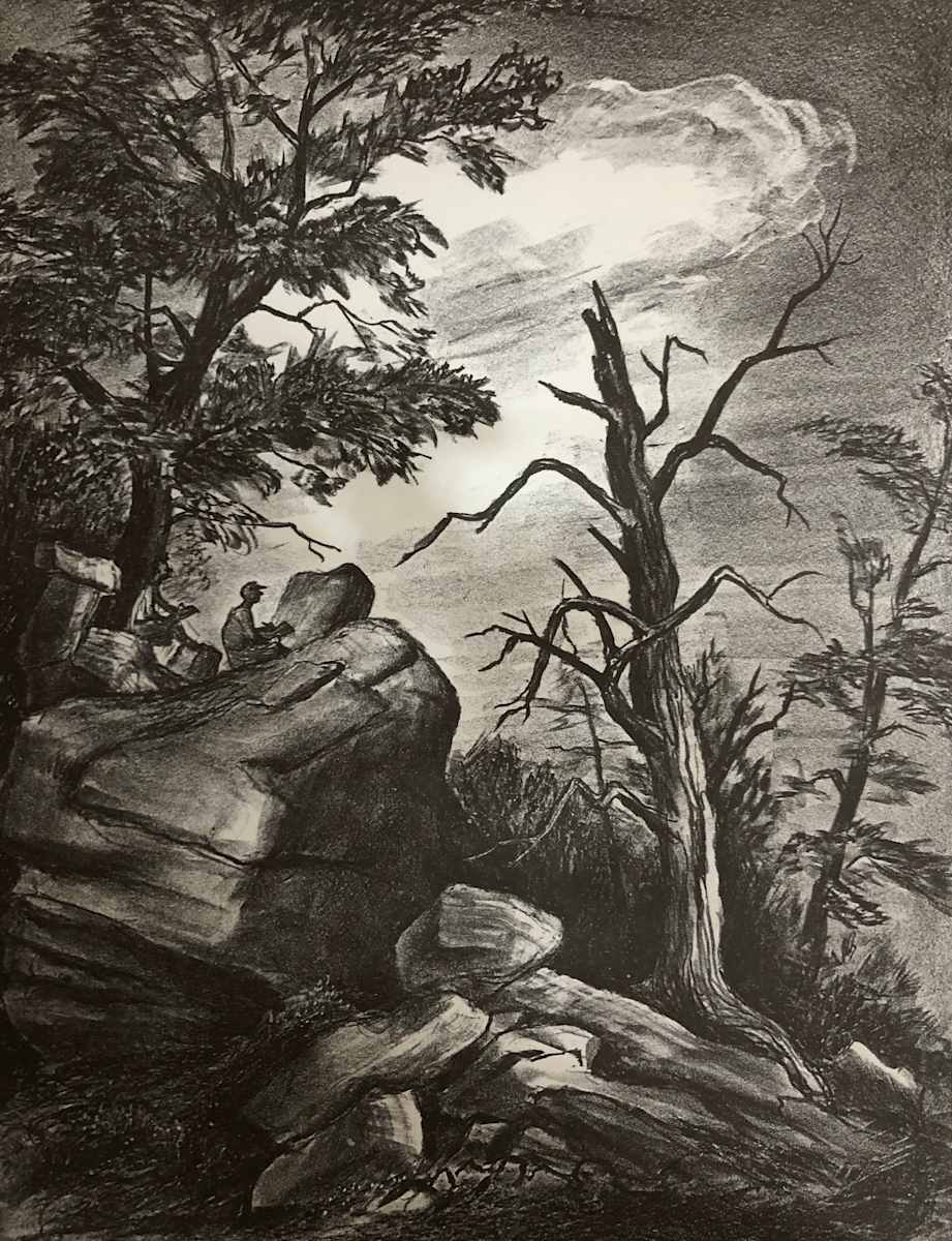"Dead Pine, The" by Fred Shane, Image 1.