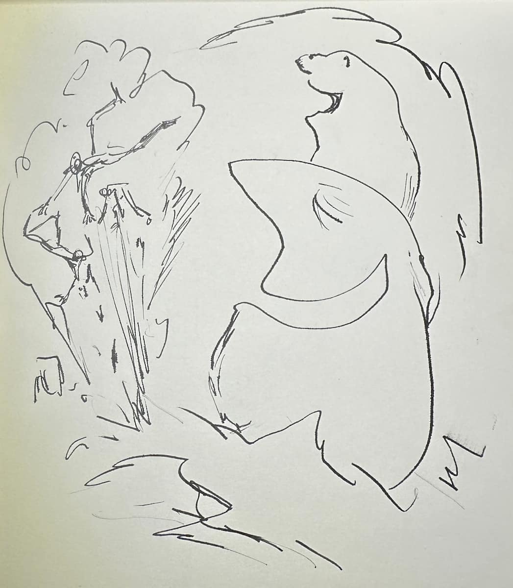 "Dark Laughter" named by CLL by Fred Shane, Image 1.