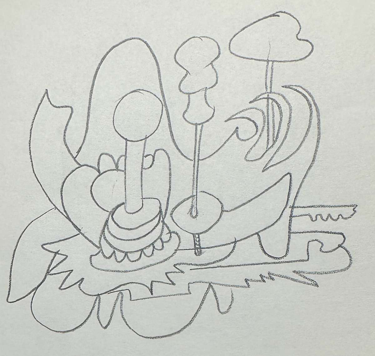 "Tiny Doodle Sketch" named by CLL by Fred Shane, Image 1.