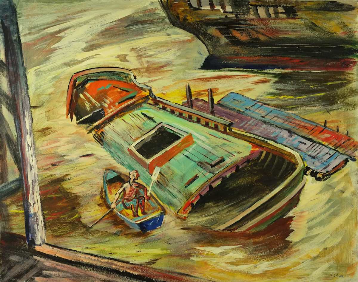 "Old Hulks" by Fred Shane, Image 1.