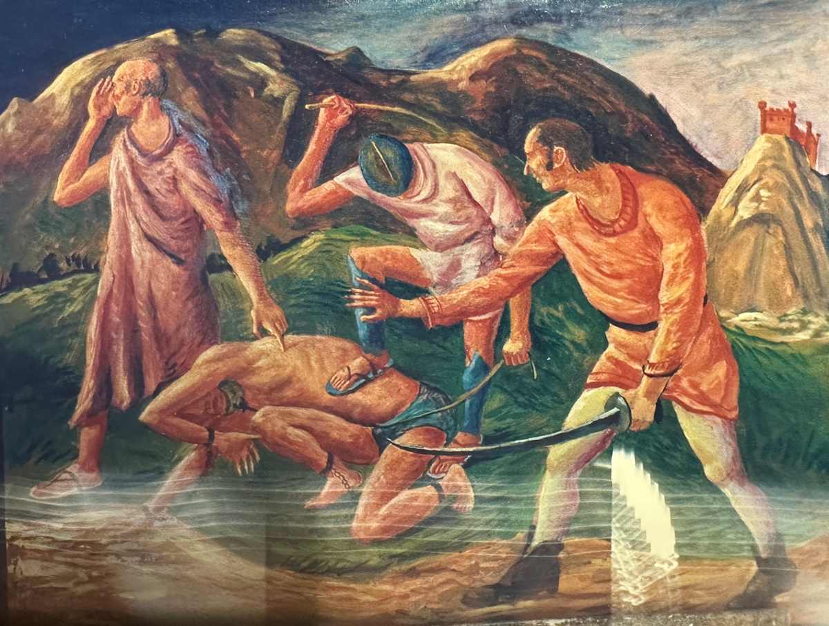 "Beating the Prisoner" named by CLL by Fred Shane, Image 1.