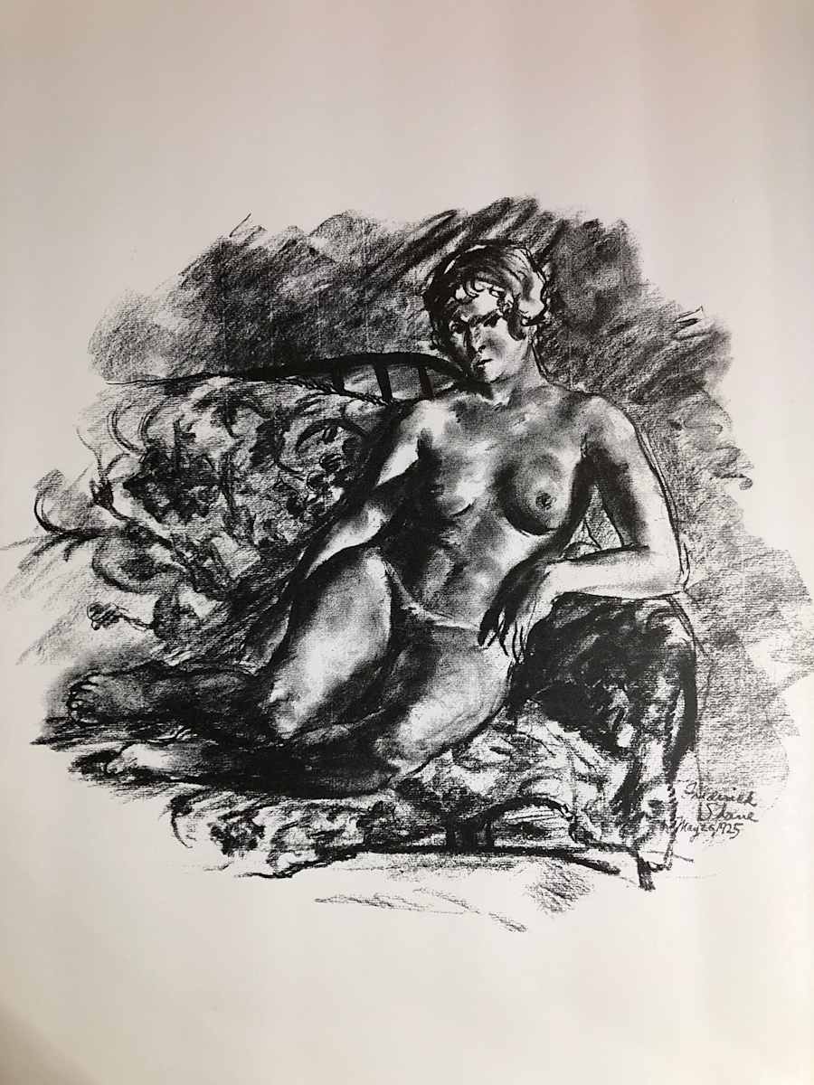 "Figure Study: Nude" by Fred Shane, Image 1.