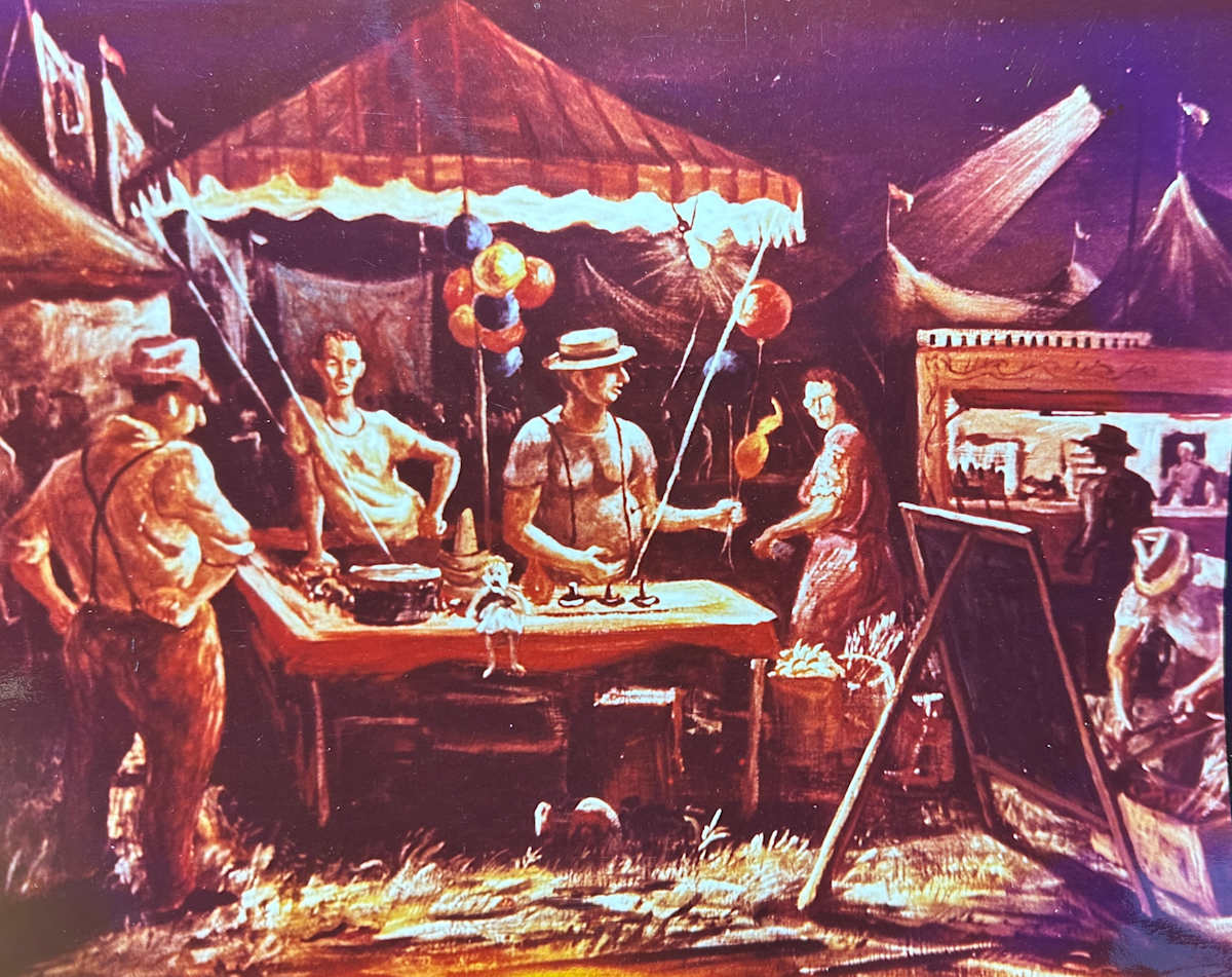 "Carnival at Night, The" by Fred Shane, Image 1.