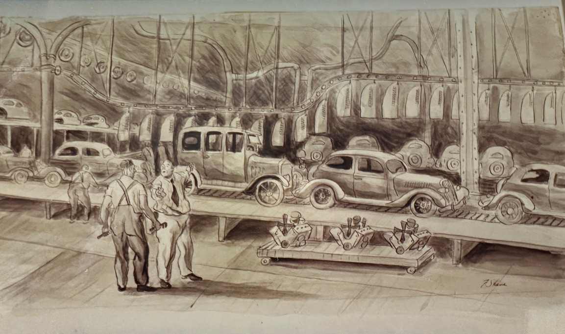 "Car Factory, The by Fred Shane, Image 1.