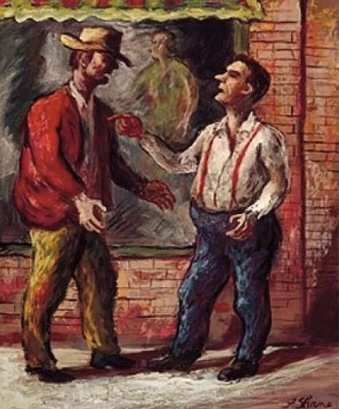 "Altercation, The" by Fred Shane, Image 1.