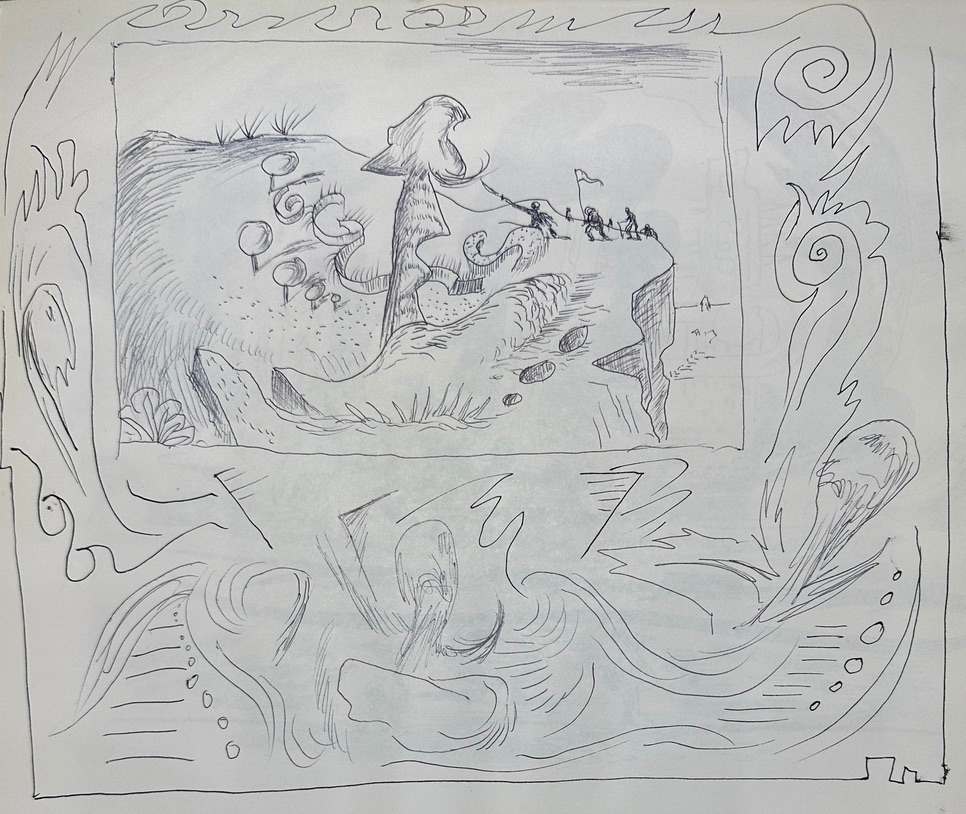 "Doodle Land" named by CLL by Fred Shane, Image 1.