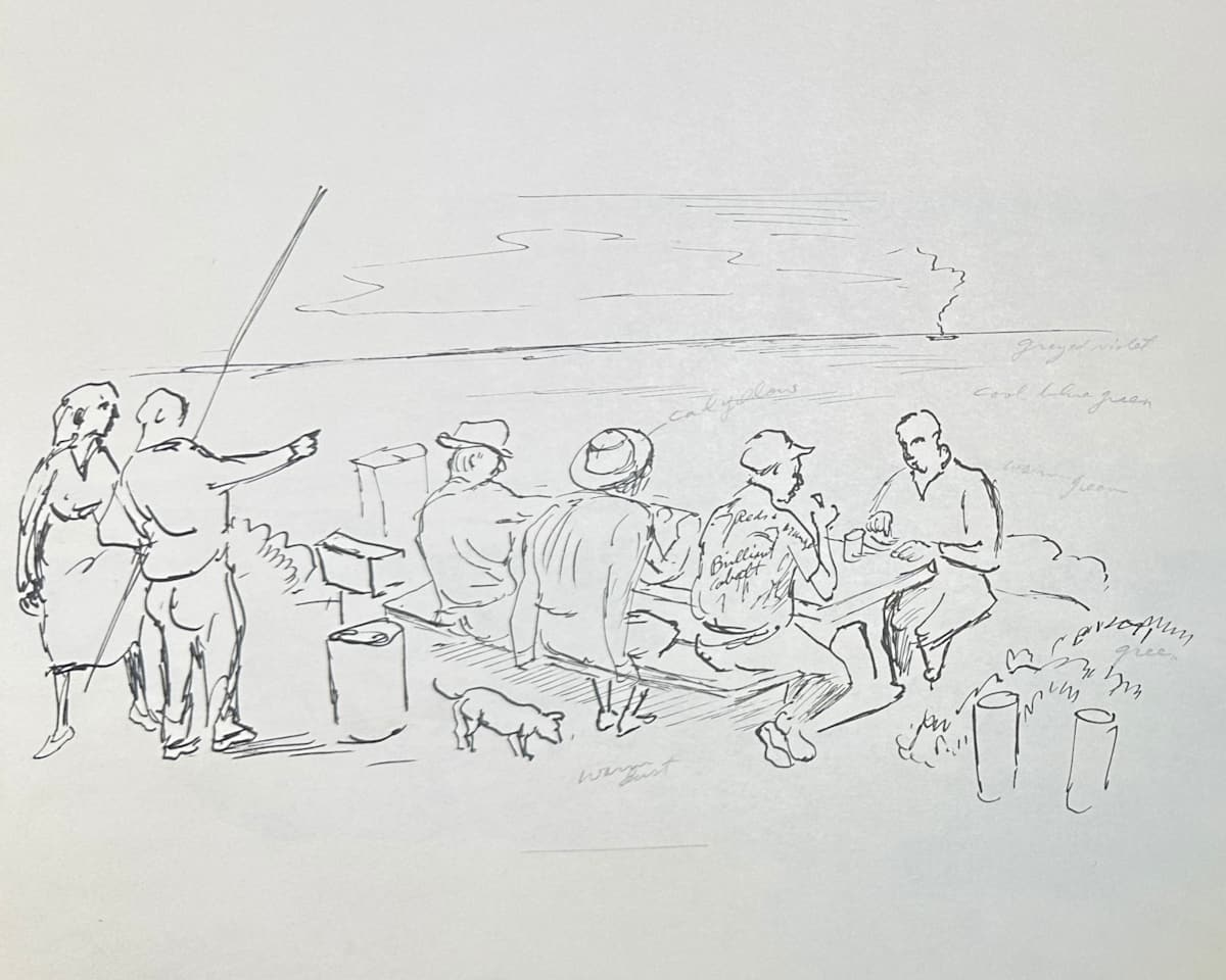 "Picnic, The" named by CLL by Fred Shane, Image 1.