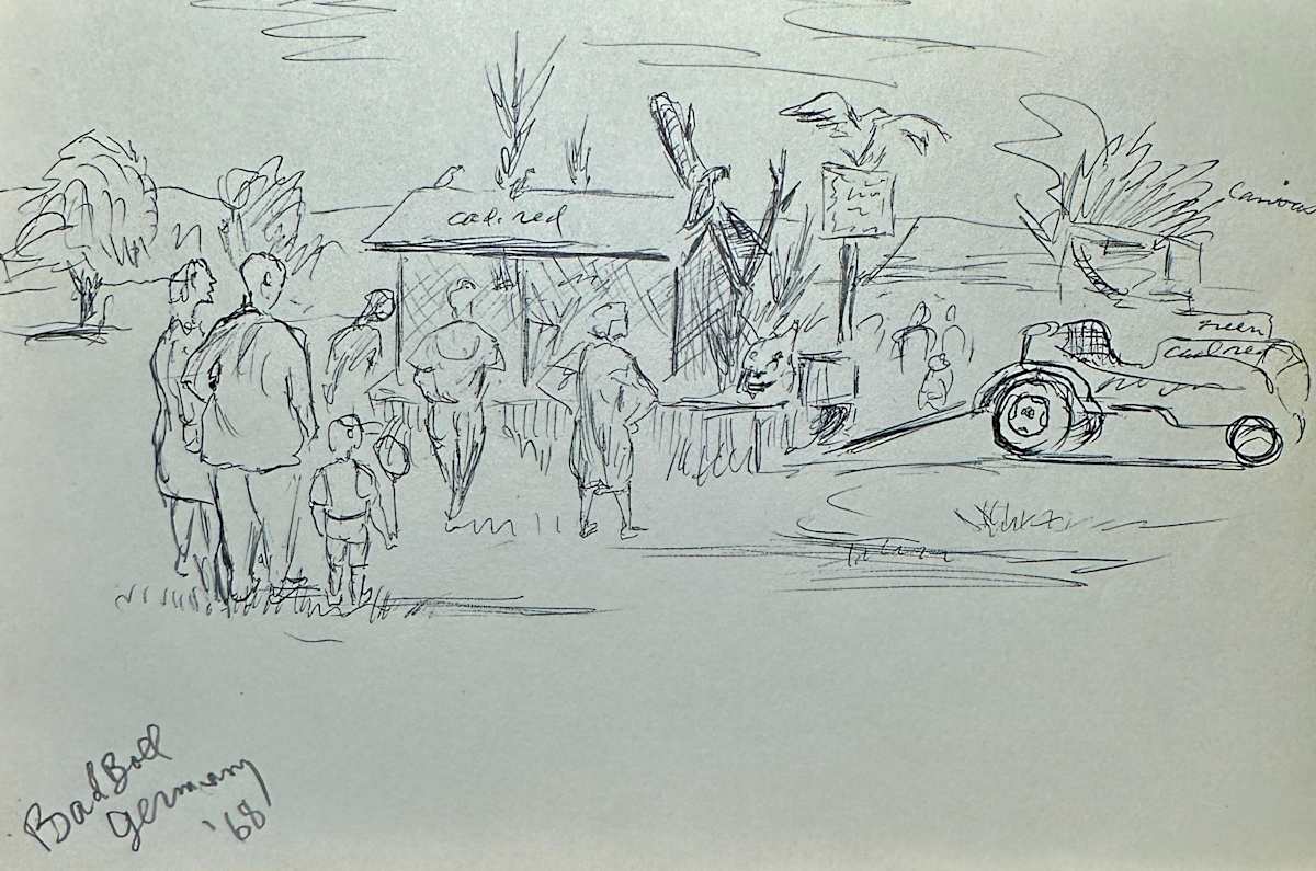 "Bad Boll, Germany 1968" by Fred Shane, Image 1.