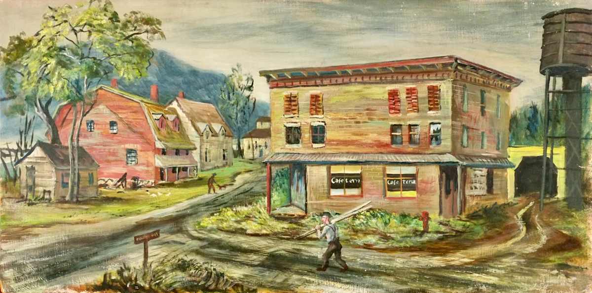 "Cafeteria" by Claudia Lohnes, Image 1.