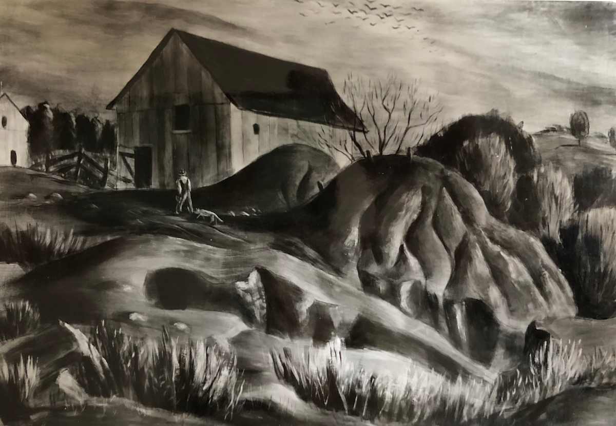 "Slag Heap" by Fred Shane, Image 1.