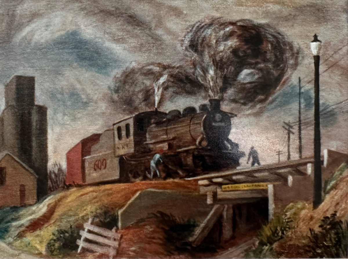 "Locomotive" by Fred Shane, Image 2.
