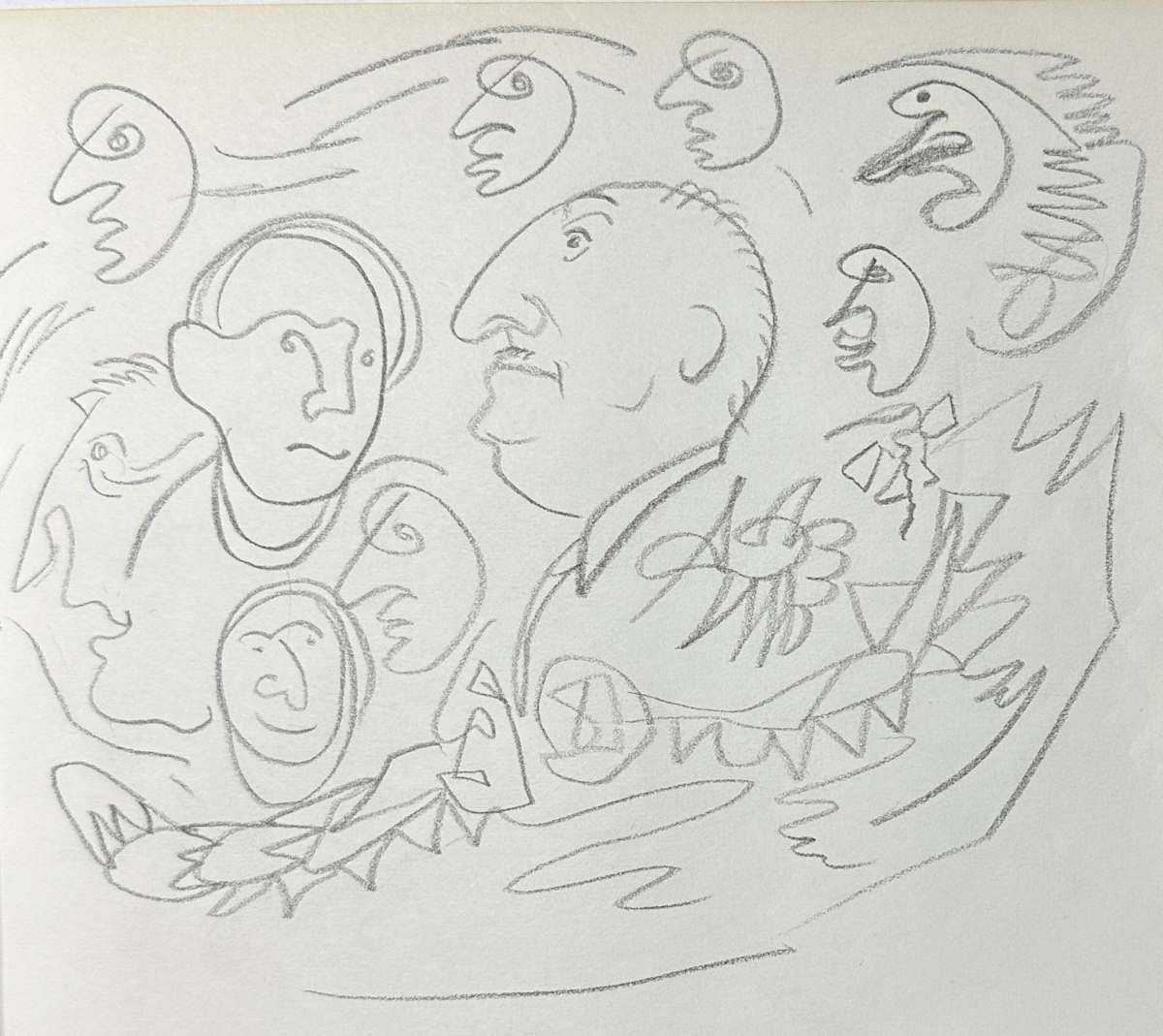 "Faces Doodle" named by CLL by Fred Shane, Image 2.