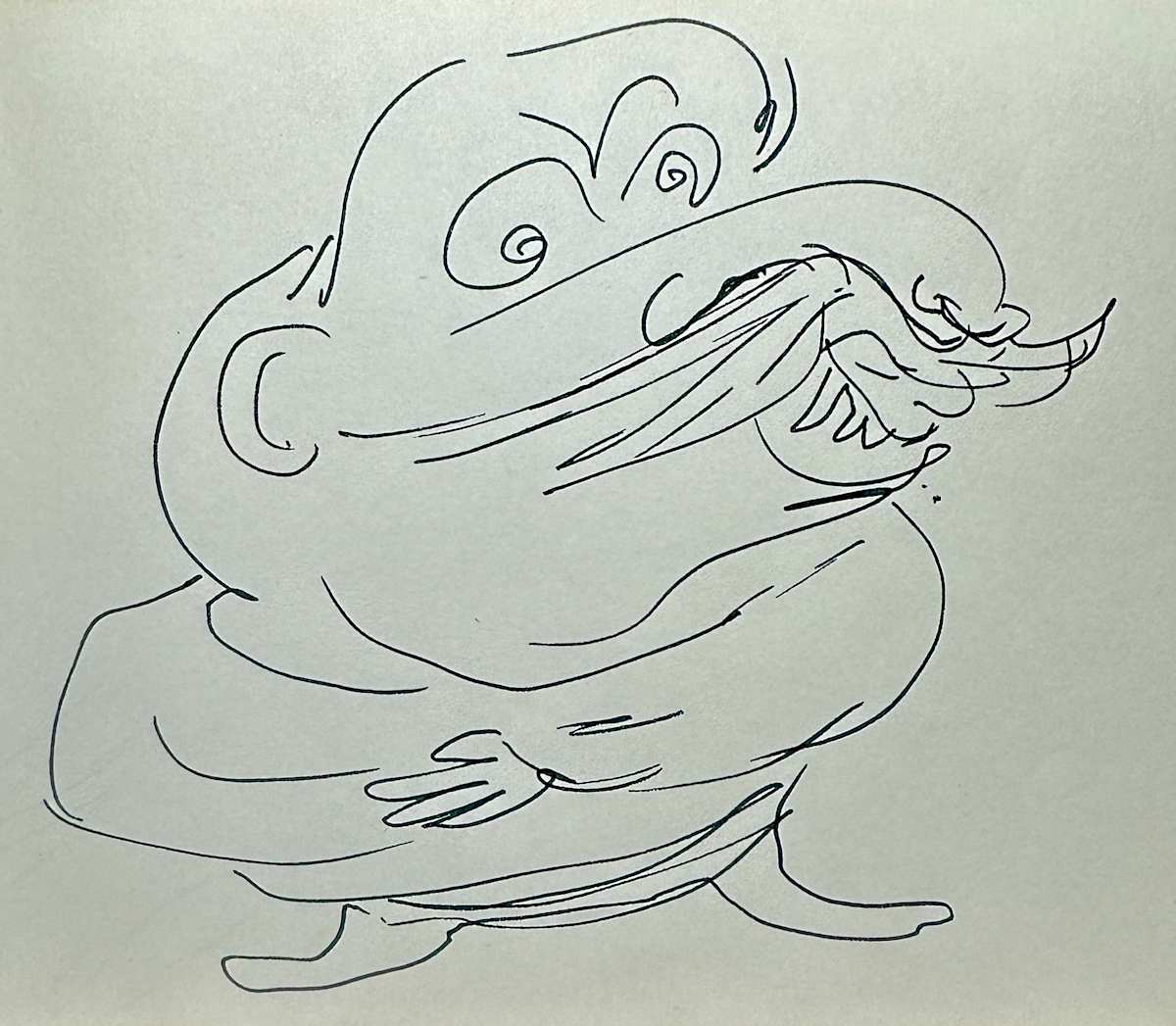 "Walrus Man" named by CLL by Fred Shane, Image 2.